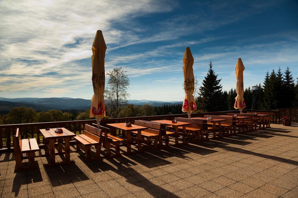 Hotel Alpska Vyhlidka Kvilda Kültér fotó